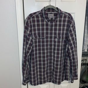 Carhartt Relaxed Fit Button Down Size XL